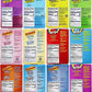 Singles To Go! Sugar Free Variety Pack Of Water Enhancers - Skittles, Starburst And Jolly Rancher Drink Mix Variety - 0.57 Ounce