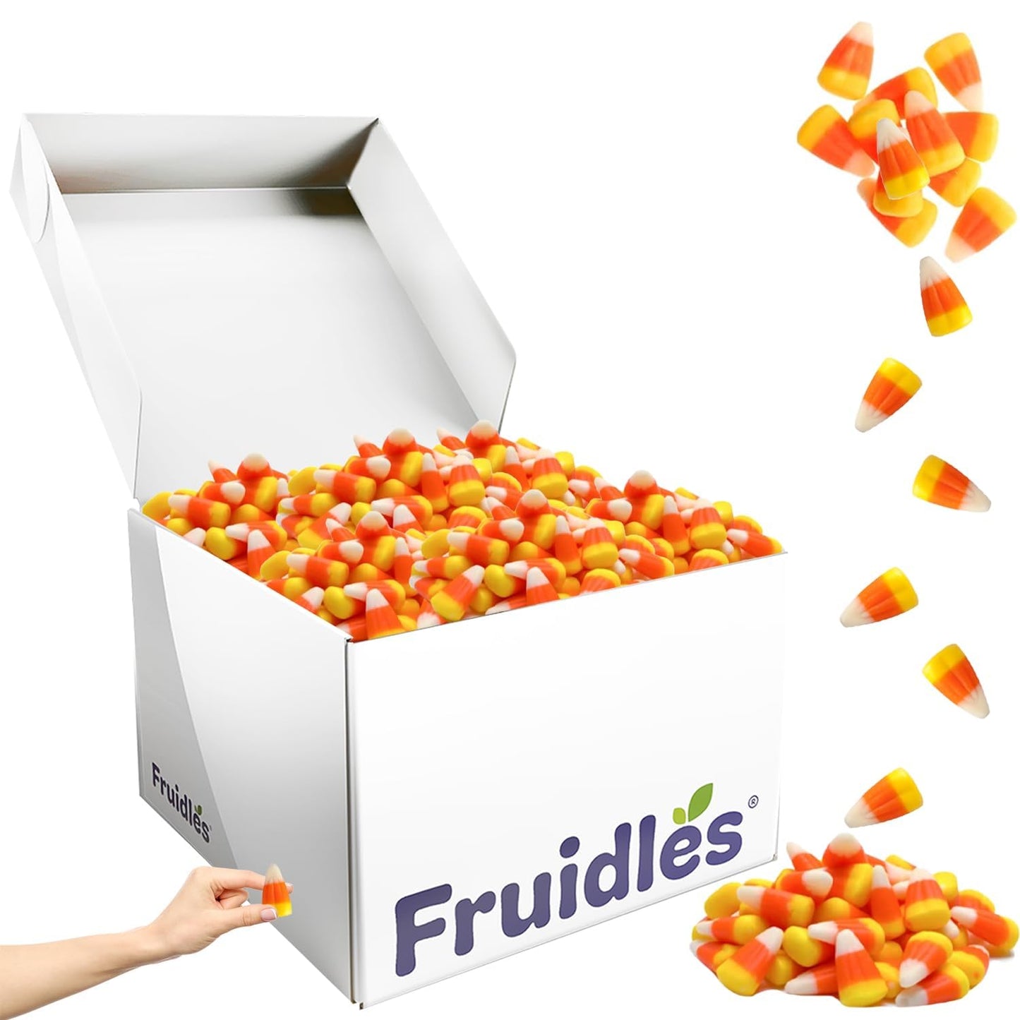 Fruidles Candy Corn Treats - Bulk Halloween Candy - 10 Pounds - Fun & Festive Holiday Snacking