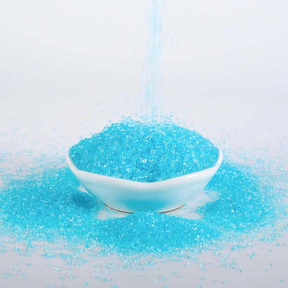 Kasvan Blue Sanding Sugar Sprinkles - Edible Sugar Crystals, Baking Cake Decorations, Ice Cream Toppings Cupcake Decorating, Wed