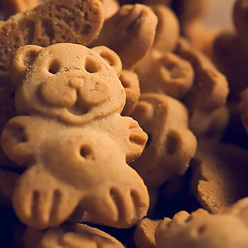Readi-Bake Benefit 200Ct Whole Grain Belly Bears Animal Cracker Snacks, Chocolate Graham, 1 Ounce Packages