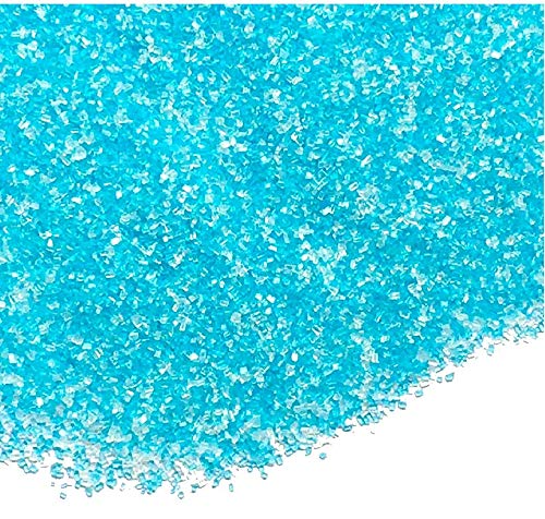 Edible Beach Ocean Water Cake & Cupcake Decoration Topper Confetti Sprinkles (Coarse Sparkling Water)
