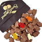 Sweetgourmet Milk Chocolate Covered Gummy Bears | Cherry, Orange, Pineapple, Strawberry/Banana | 1 Pound