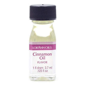 Lorann Cinnamon Oil Ss Flavor, 1 Dram Bottle (.0125 Fl Oz - 3.7Ml)