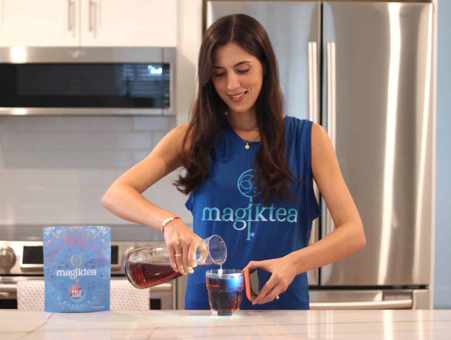Magiktea Palo Azul Tea Bags, 15 Plant-Based, USDA Organic, Caffeine-Free, One Size