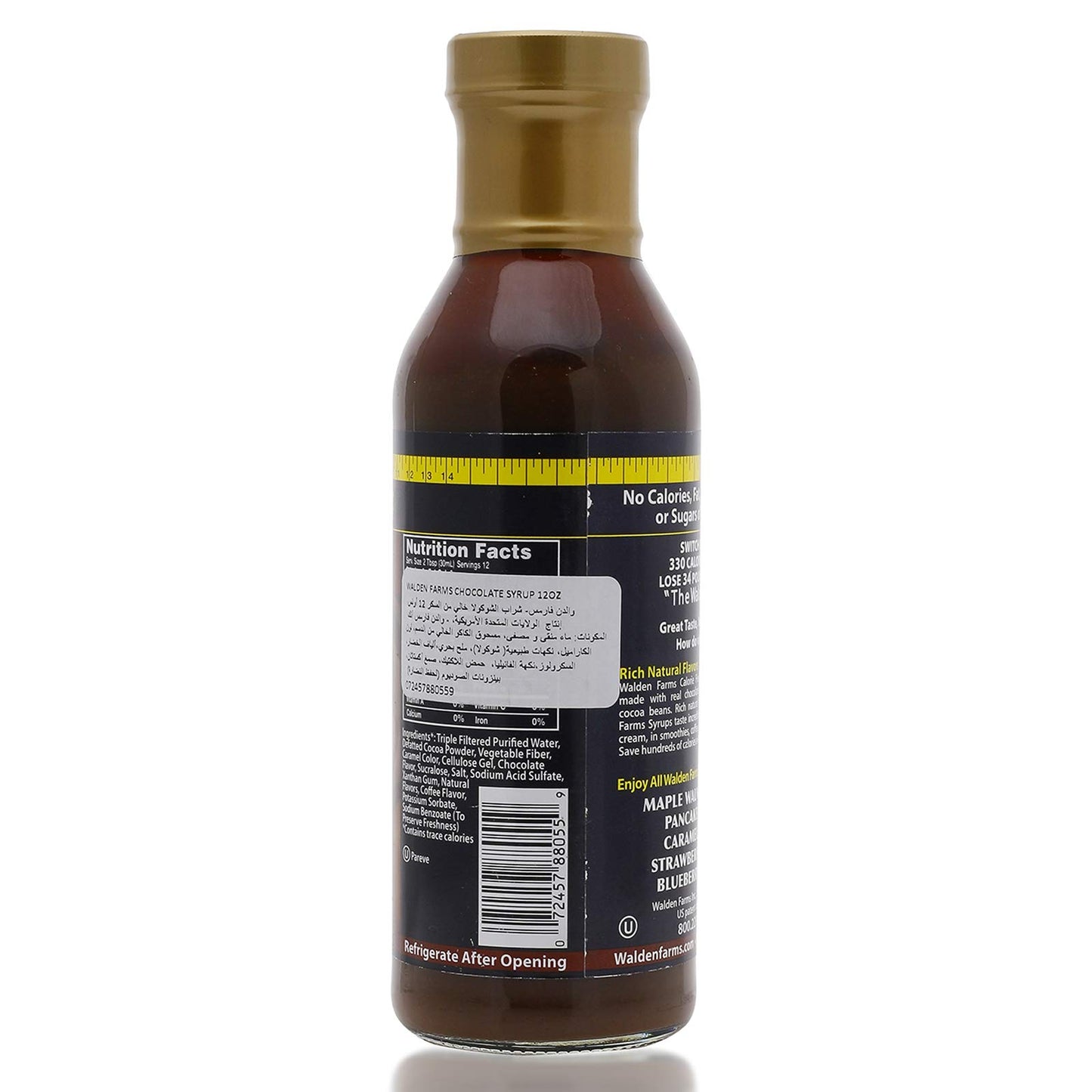 Walden Farms, Chocolate Syrup Calorie-Free, 12 OZ