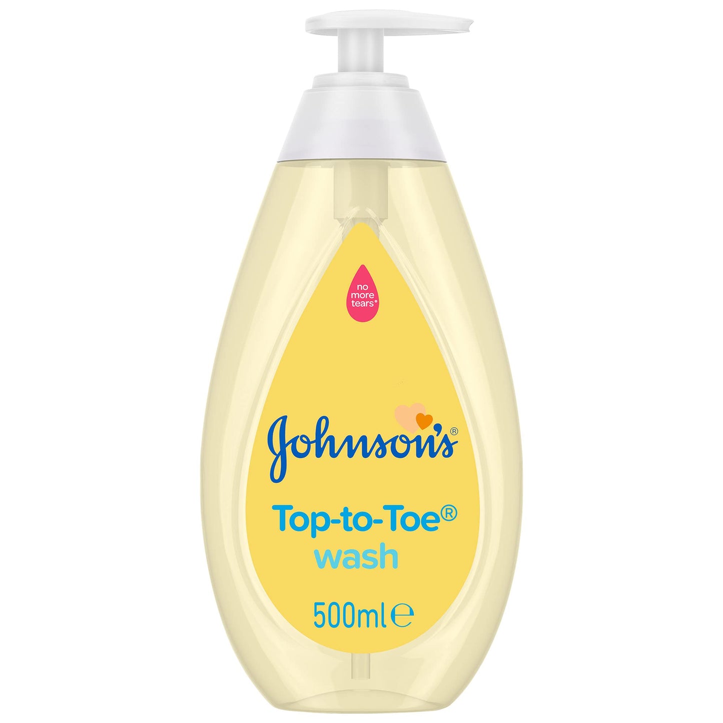 Johnsons Baby Gel Nettoyant Haut Aux Orteils, 500 Ml