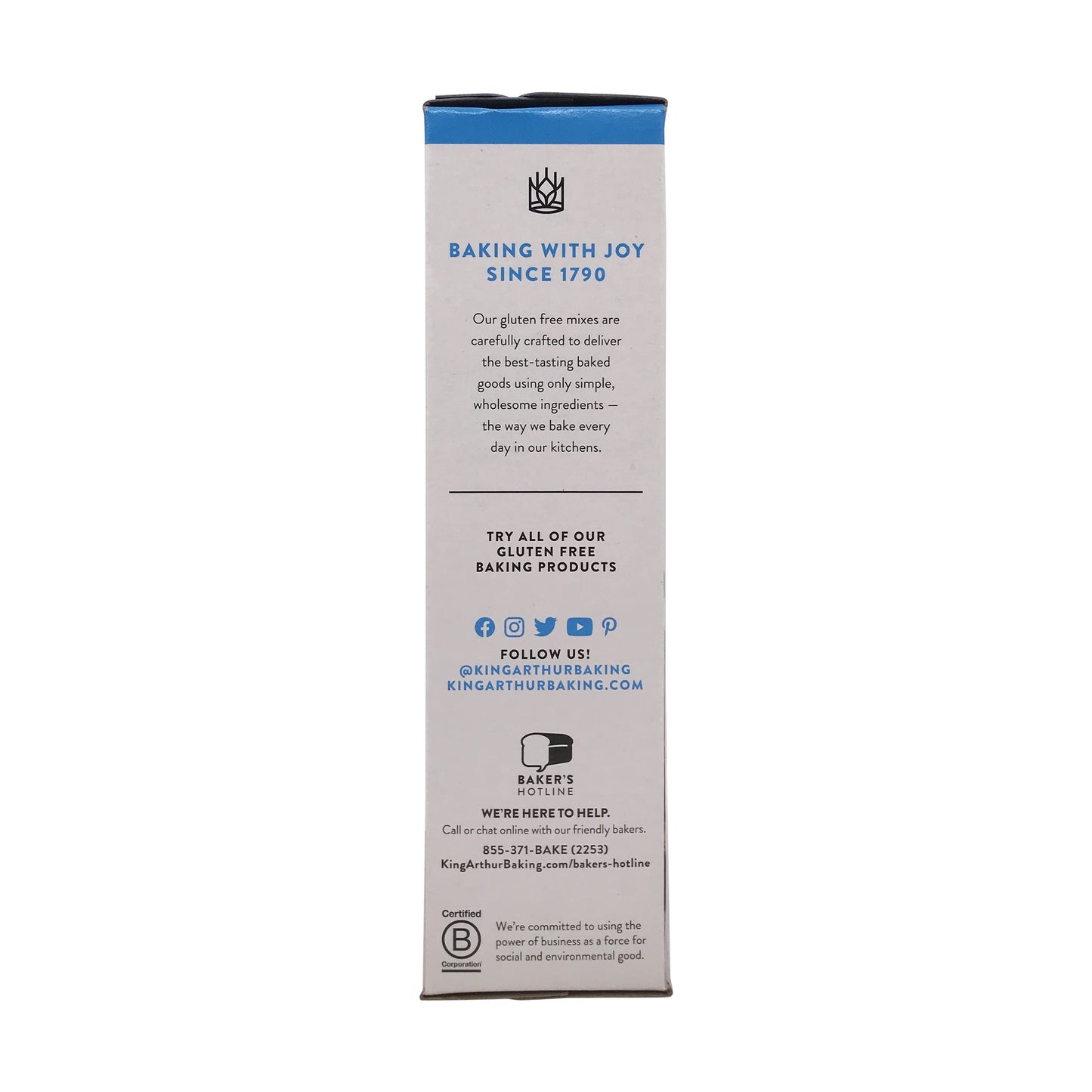King Arthur Flour Cake Mix, Gluten Free Chocolate, 22 Oz