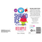 Hypothermias Shaved Ice Syrup Concentrate - Red Apple Flavor - 4 Fl Oz - Makes 1 Gallon - Unsweetened, Add Water and Sweetener
