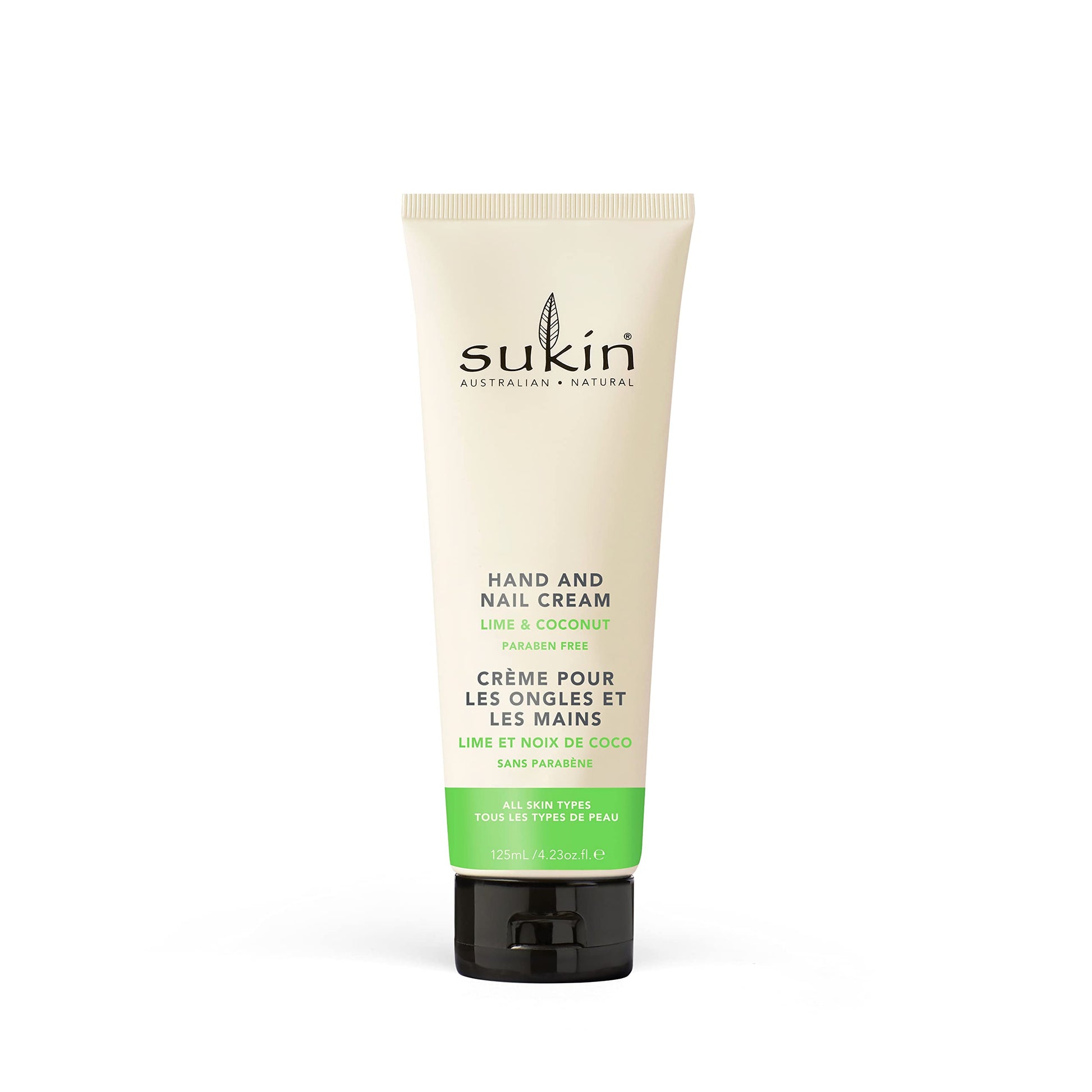 Sukin Naturals, Hand & Nail Cream, Lime & Coconut, 4.23 Fl Oz