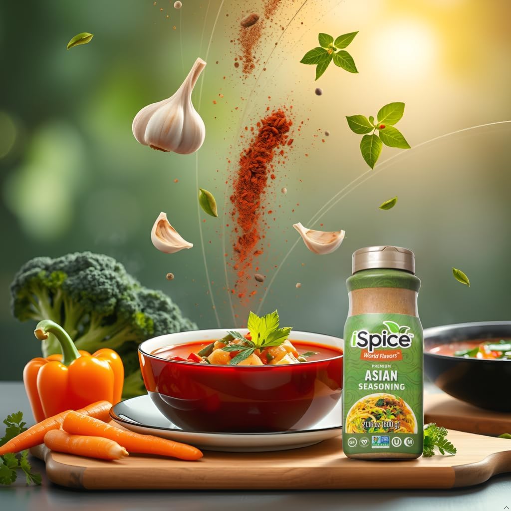 Ispice Blend | Asian Seasoning | 21.16 | Mixed Spice & Seasoning | Bulk Size | Halal | Kosher (Asian)