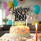 35Th Awesome Since 1989 Cake Topper Cheers To 35 Years Birthday Cake Pick 35 Fabulous Cake Decoration For Happy 35Th Birthday An