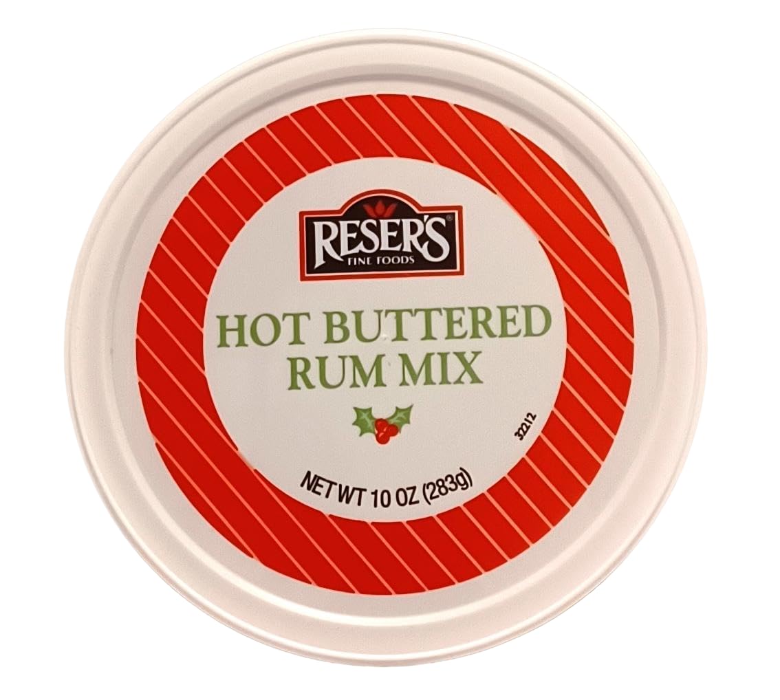 Resers Gourmet Hot Buttered spirit-inspired flavor Mix, 10 Ounce Tub