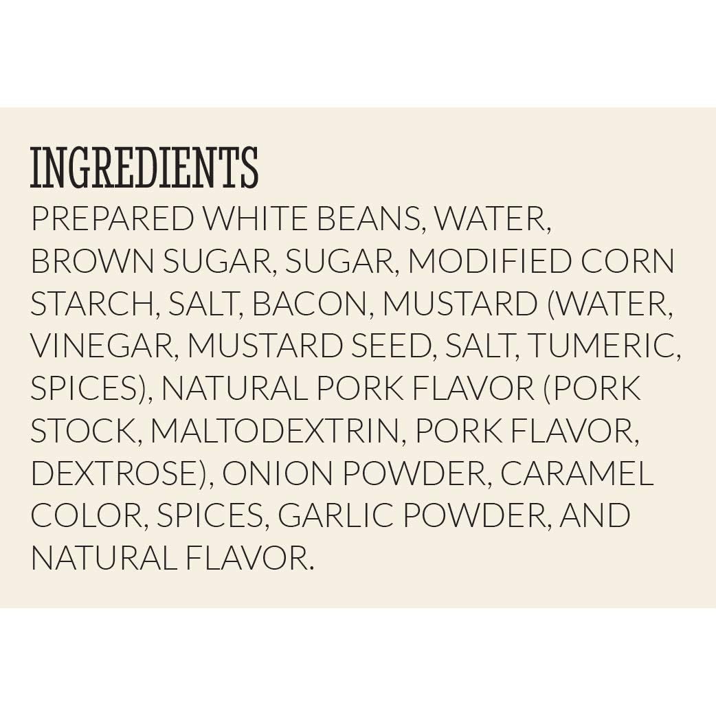 Bushs Best Baked Beans, Country Style, 8.3 Oz, Pack of 18