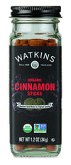 Watkins Gourmet Organic Cinnamon Sticks, 1.2 oz, Pack of 1