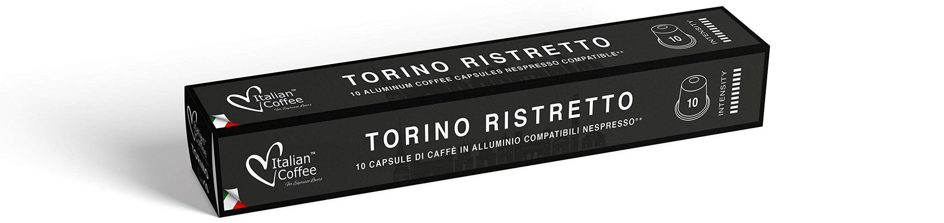 ITALIAN COFFEE FOR ESPRESSO LOVERS Aluminium Capsules for Nespresso Machines, 100 Count, Original Line