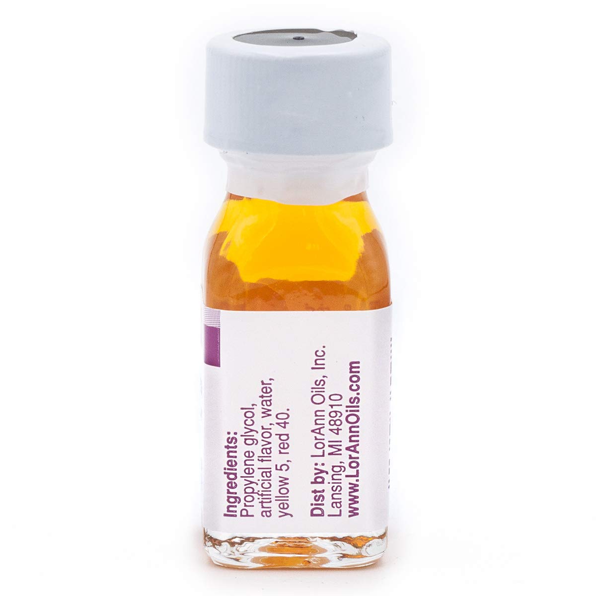 Lorann Peach Ss Flavor, 1 Dram Bottle (.0125 Fl Oz - 3.7Ml - 1 Teaspoon) - Twin Pack Blistered