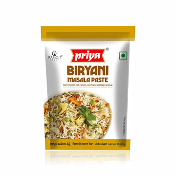 Priya Biryani Masala Paste -100G (Pack Of 4) | Ready To Cook | Naturally Processed | Authentic Aroma And Flavour For Cooking, Ve