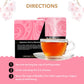 Buddha Teas Japanese Cherry Blossom Tea - 18 Bleach-Free Tea Bags, OU Kosher, 18 Count