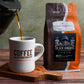 Fresh Roasted Coffee Organic Black Knight Dark Roast Whole Bean 12 oz Fair Trade Kosher