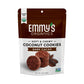 Emmy'S Organics Coconut Cookies, Dark Cacao, 6 Oz (Pack Of 8) | Gluten-Free Organic Cookies, Vegan, Paleo-Friendly