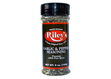 Rileys Garlic and Pepper Seasoning - 5 Ounce (Pack of 1)