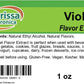 Larissa Veronica Violet Flavor Extract, 1 oz, Pack of 1