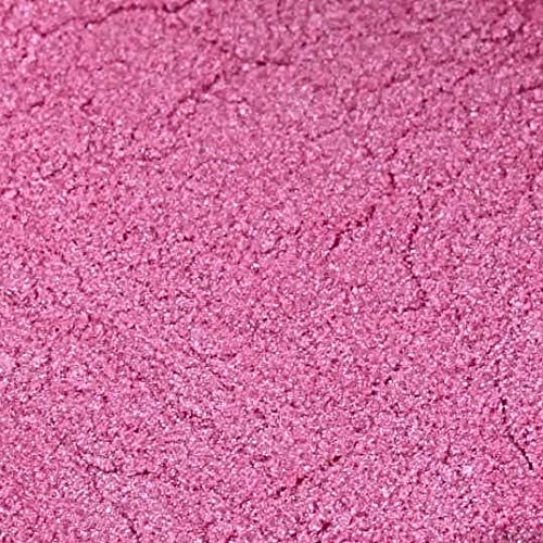 Luster Dust - Pink Pink (4G 1X Jar) | Edible Vegan Dust & Paint For Cake Decorating, Ice Cream, Desserts, Cocktails And Beverage