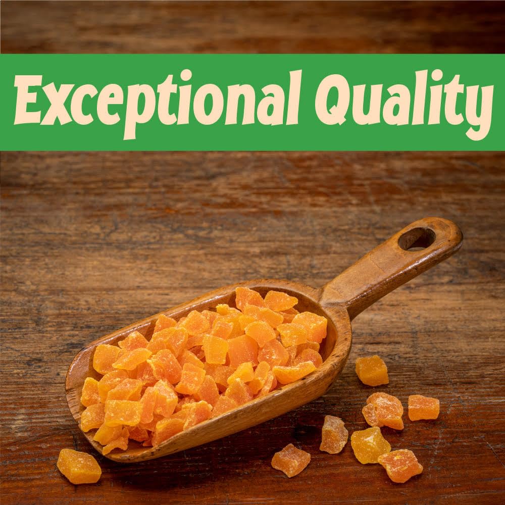 Sincerely Nuts Diced Mangos (2 LBS)-Nutritious and Satisfying Tropical Fruit-Healthy Alternative for Sweet Tooth- Gluten-Free Fo
