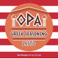 Opa Greek Seasoning - All-Purpose Greek Seasoning Blend (Zest  )