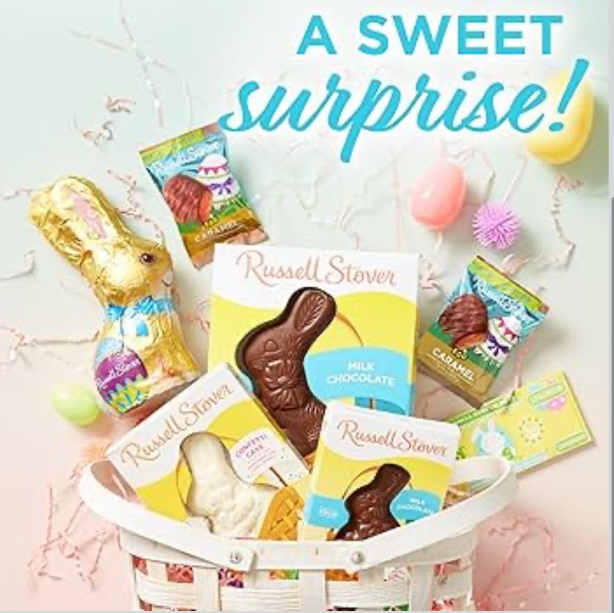 Russell Stover Easter Dark Chocolate Coconut Crme, 1.3 Oz Each (Pack Of 18)
