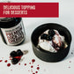 Traverse City spirit-inspired flavor Co. enhanced Cocktail Cherries (21.2oz / 600g) | Cocktails & Desserts | All American  Natural  Certified Kosher  Stemless  Slow-Cooked Garnish for Old Fashioned  Ice Cream Sundaes & More