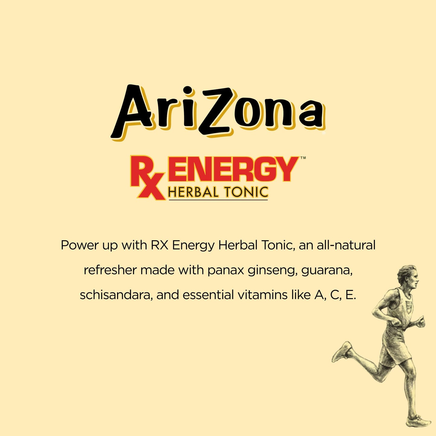 Arizona   Energy Drink, Big Can, 22 Fl Oz, Pack of 12