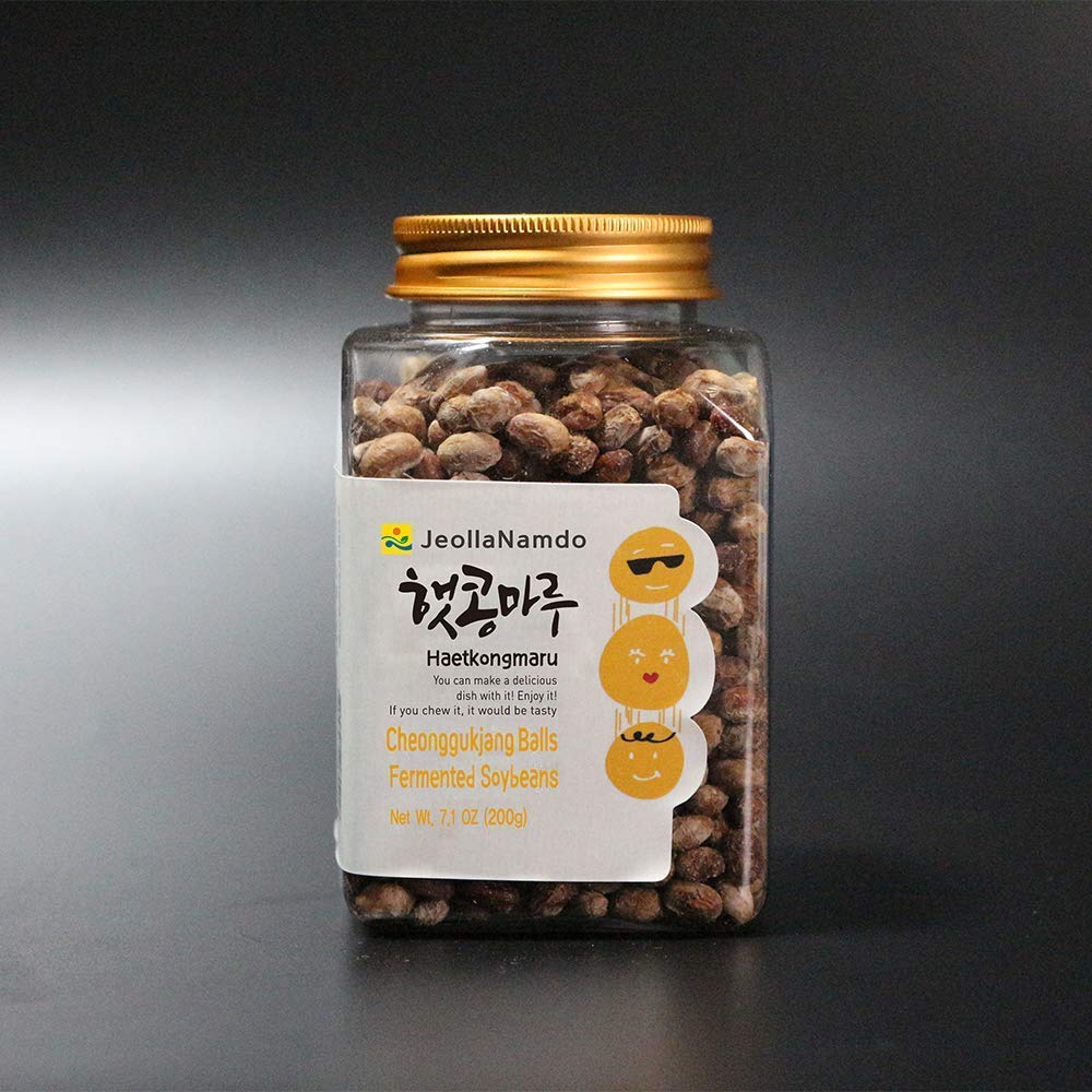 Fermented Dried Soybeans [ Korean Pantry ] Traditional Cheonggukjang Recipe, Vegan, No Gmo Or Gluten, Origin Of Natto [ Jrnd Foo