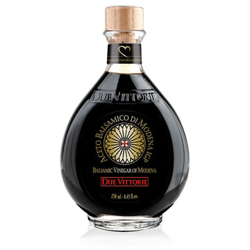 Due Vittorie Oro Gold Balsamic Vinegar Imported From Italy Without Pourer, 8.45Fl Oz / 250Ml