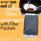 Sarasota Coffee Filter Packs | Medium Roast Breakfast Blend | Low Acid Pouches Gourmet Sampler Gift Set Ground Coffee In Filters