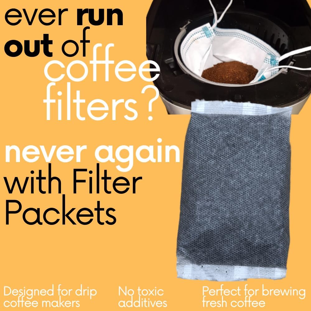 Sarasota Coffee Filter Packs | Medium Roast Breakfast Blend | Low Acid Pouches Gourmet Sampler Gift Set Ground Coffee In Filters