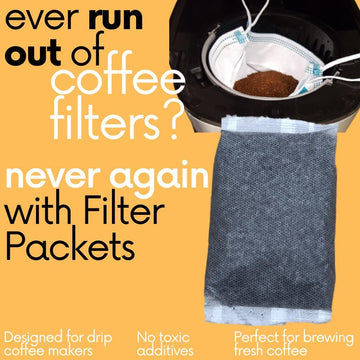Sarasota Coffee Filter Packs | Medium Roast Breakfast Blend | Low Acid Pouches Gourmet Sampler Gift Set Ground Coffee In Filters