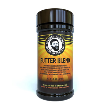 Bearded Butcher Blend Butter Seasoning Blend, 6 Oz - Silky Smooth Butter Seasoning, Perfect For Chicken, Steak, Corn On The Cob,