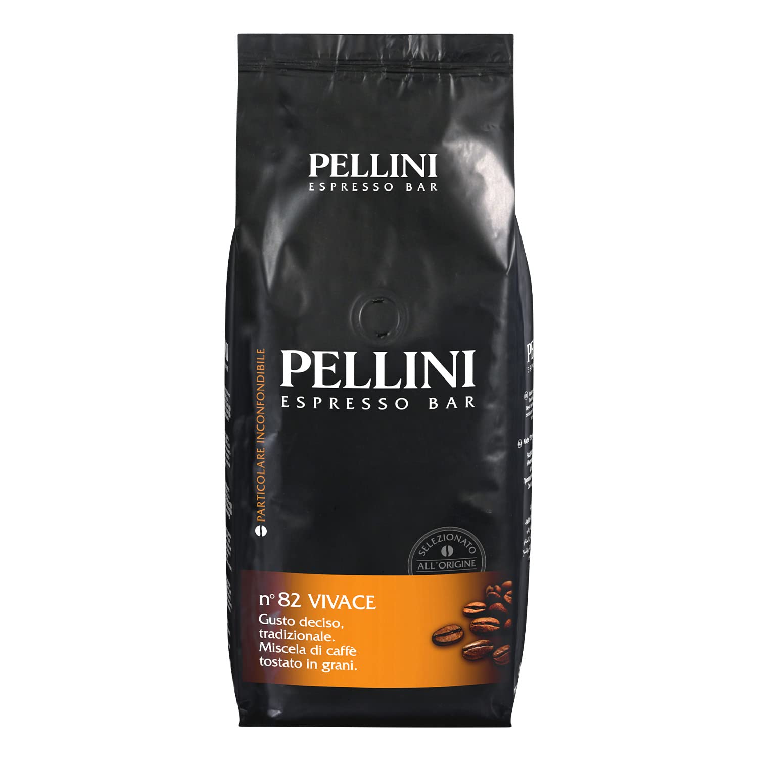 Pellini No.82 Vivace Roasted Coffee Beans, 1kg (2.2 lb), Model 305940132
