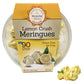Krunchy Melts Original Meringue Cookies | Lemon Crush Flavor | Only 90 Calories Per Serving | Fat Free, Gluten Free, Dairy Free (4 Oz)