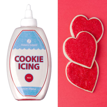 Sweets Indeed, Cookie Icing, Valntines Day Cookie Decorating, Quick and Easy to Use, Perfect for baking and cookie decoarting, 9