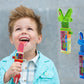 The Dreidel Company Chomp Sour Candy Lollipops, Three Flavors Green Apple, Blue Raspberry, Strawberry, Kosher Certified Parve, N