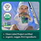 Cerebelly Organic Baby Food Pouches - 6+ Months | Clean Label Project Certified | 16 Nutrients, No Added Sugar, Non-Gmo | Toddle