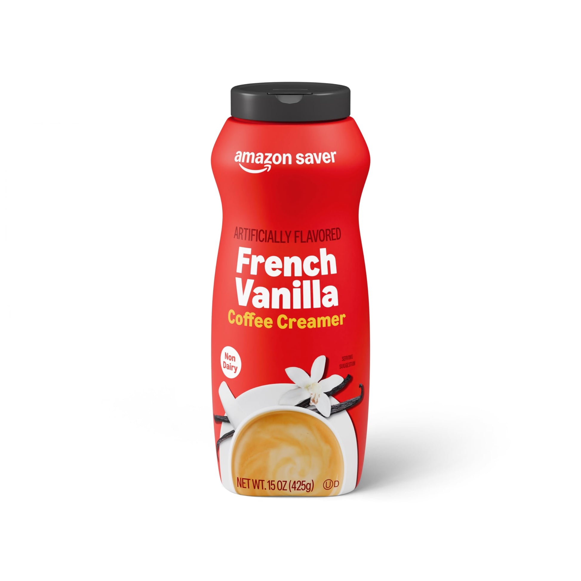 Amazon Saver French Vanilla Powdered Coffee Creamer, 15 Oz, Pack of 1