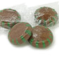 SweetGourmet Chocolate Mint Starlight | Clear Wrap Bulk Hard Candy | 1 Pound