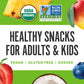 Noka Superfood Fruit Smoothie Pouches Variety Pack  Healthy Snacks with Flax Seed  Plant Protein and Prebiotic Fiber  Vegan and Gluten Free Snacks  Made in USA  Organic Squeeze Pouch  4.22 oz  12 Count