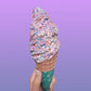 Dashers Spice & Beans - Ice Cream Topping & Cake Decoration (12 oz., Cotton Candy Crunch)