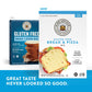King Arthur, Gluten-Free Bread and Pizza Mix, Gluten-Free, Non-GMO Project Verified, Certified Kosher, 18.25 Ounces (Pack of 2)