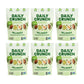 Daily Crunch Snacks, Dill Pickle, 4 Ounce Bags, Pack of 6 - Sprouted and Dehydrated for a Unique Crunch, Keto Friendly, Non-GMO,