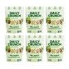 Daily Crunch Snacks, Dill Pickle, 4 Ounce Bags, Pack of 6 - Sprouted and Dehydrated for a Unique Crunch, Keto Friendly, Non-GMO,